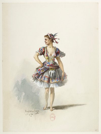 Saint-Saëns - Henry VIII - Costume Designs - Lacoste - 49. Costume by Eugene Lacoste